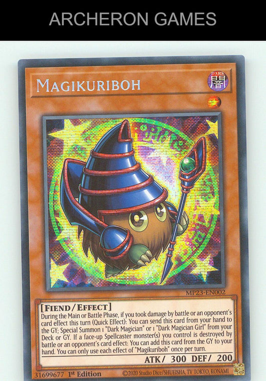 Magikuriboh SEC YUGIOH Card