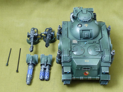 Deimos Pattern Predator Battle Tank Painted - Sons of Horus - Warhammer Horus Heresy #BG