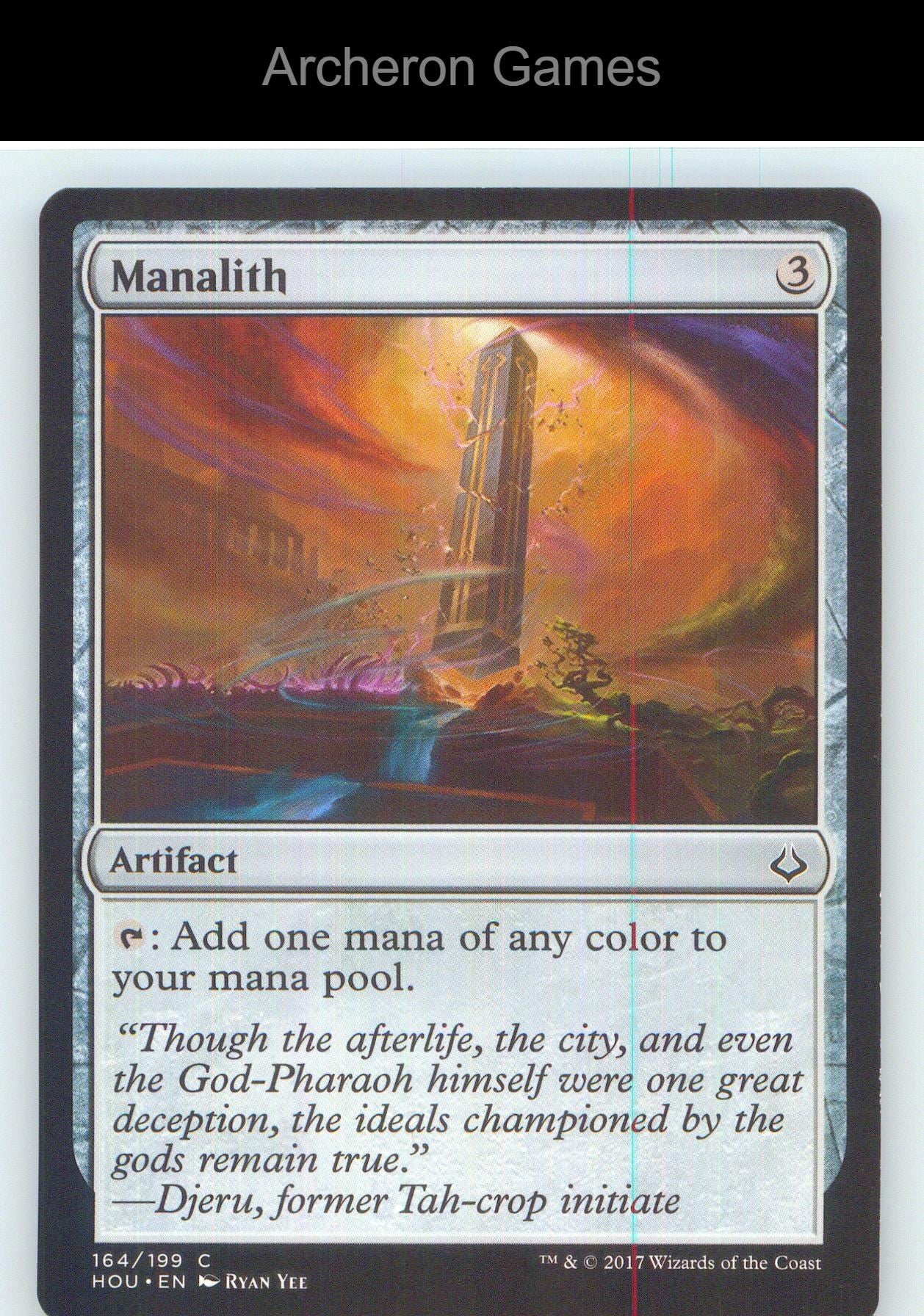 Manalith HOU 164 C MTG Card NM/EX+