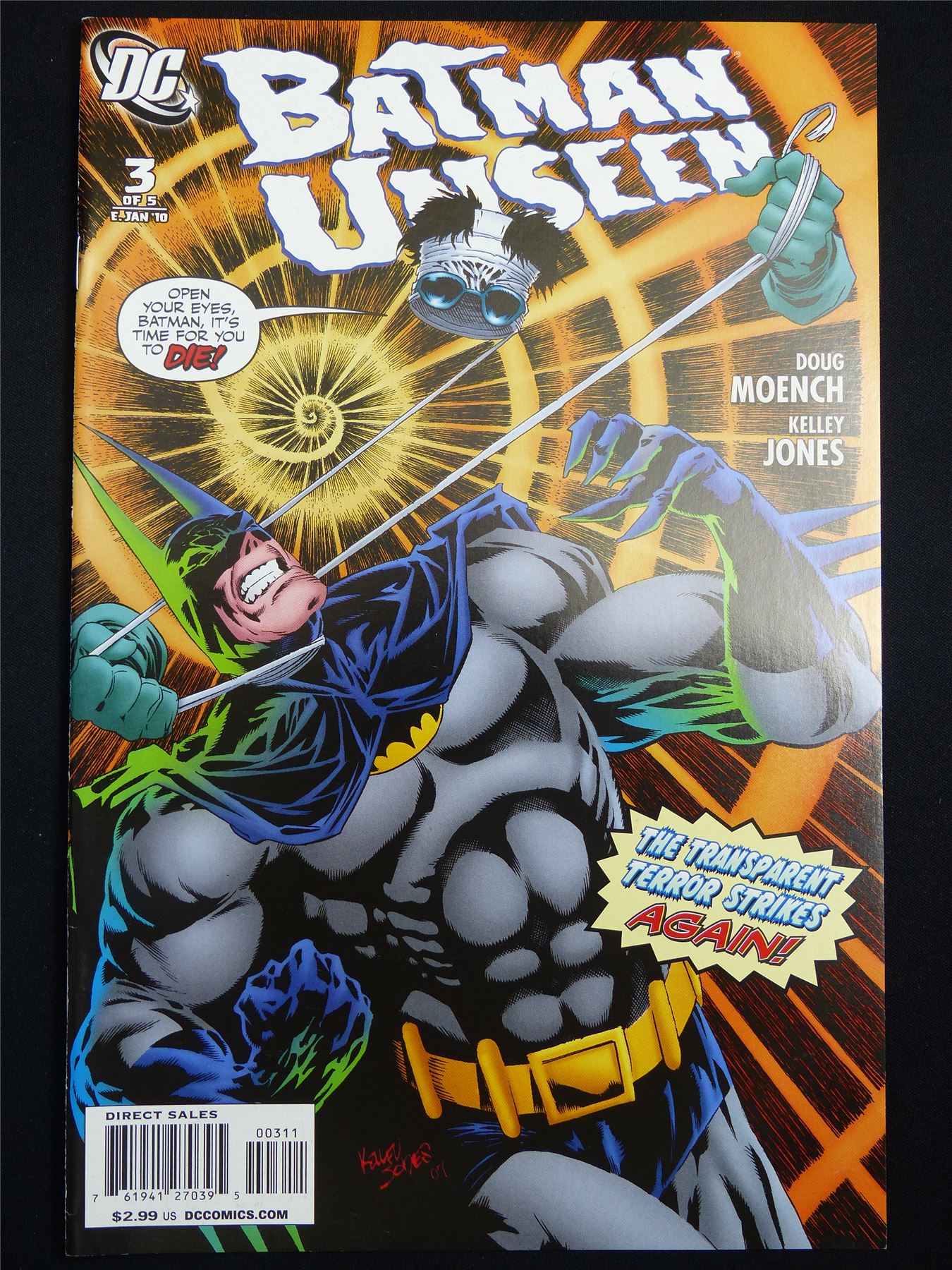 BATMAN Unseen #3 - B&B DC Comic #2IP
