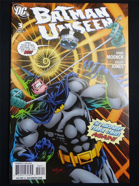 BATMAN Unseen #3 - B&B DC Comic #2IP