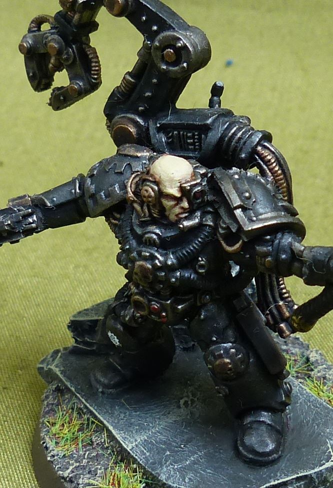 Classic Metal Techmarine OOP painted - Iron Hands - Warhammer Horus Heresy #2QF