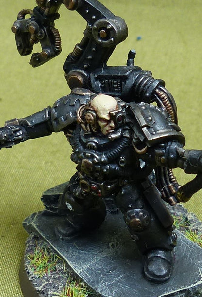 Classic Metal Techmarine OOP painted - Iron Hands - Warhammer Horus Heresy #2QF