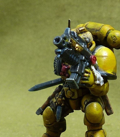 Lieutenant in Phobos Armour painted - Space Marines - Warhammer 40K #5BV