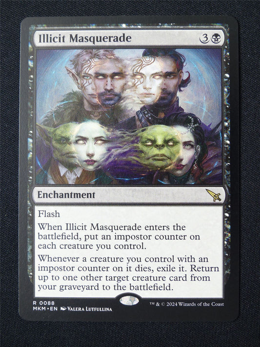 Illicit Masquerade - MKM - Mtg Card #4W7