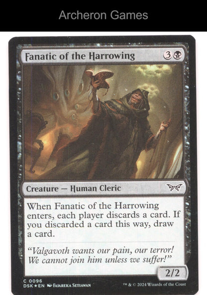 Fanatic of the Harrowing 96 C MTG Card Duskmourn: House of Horror