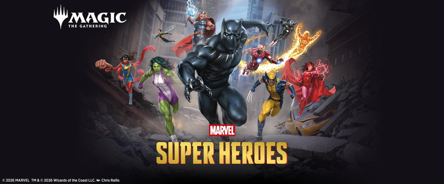 Magic the Gathering: Marvel Pre Release - Friday, 19th June 2026 - Event Ticket