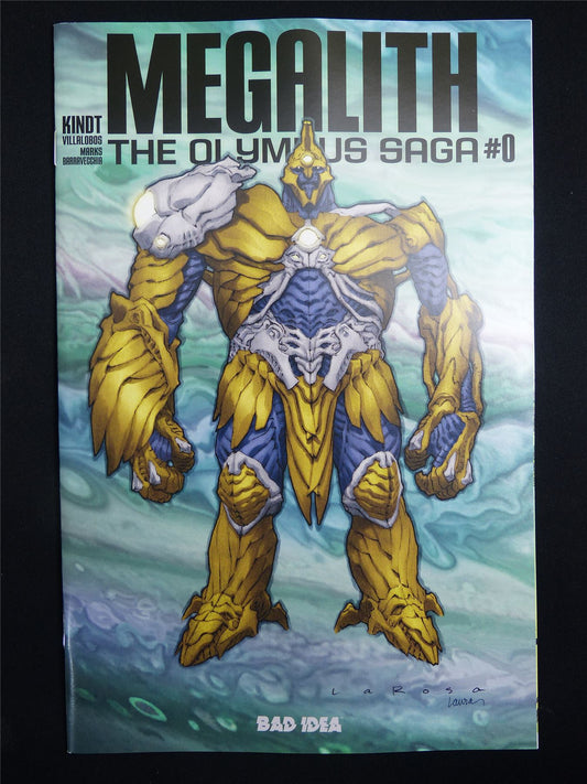 MEGALITH: The Olympus Saga #0 Cvr A - Jul 2026 Bad Idea Comic #2AN