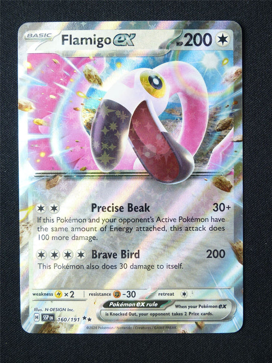 Flamigo EX 160/191 Holo - Pokemon Card #62R