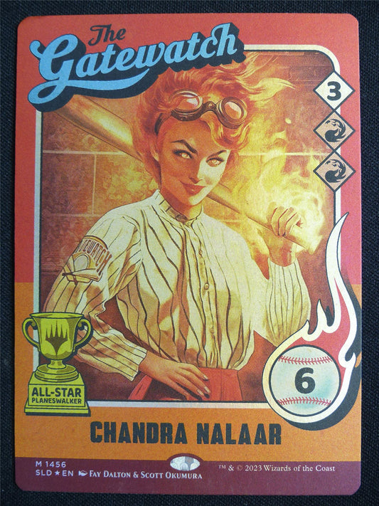 Chandra Nalaar Borderless Foil - SLD - Mtg Card #3IZ