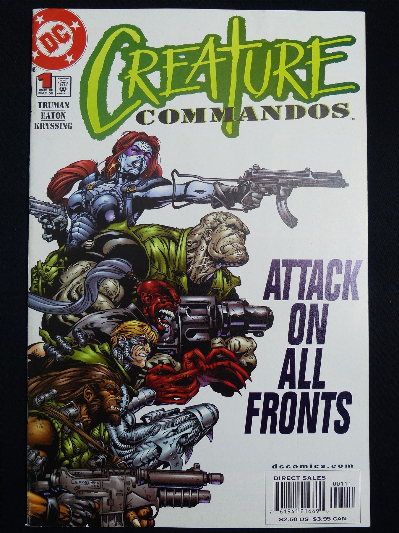 CREATURE Commandos #1 Cvr A - DC Comic #3VE