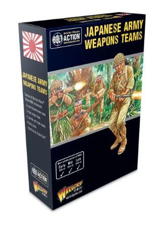 Japanese Army Weapons Team - Japanese Imperial Army - Bolt Action - Warlord Games