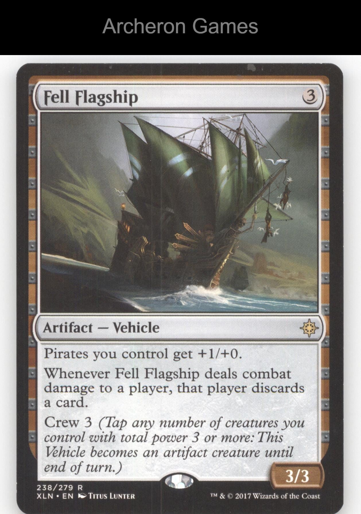 Fell Flagship 238 R MTG Card Ixalan