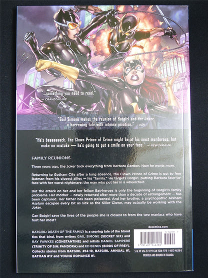 Batgirl volume 3: Death of the Family - DC Graphic Softback #XC