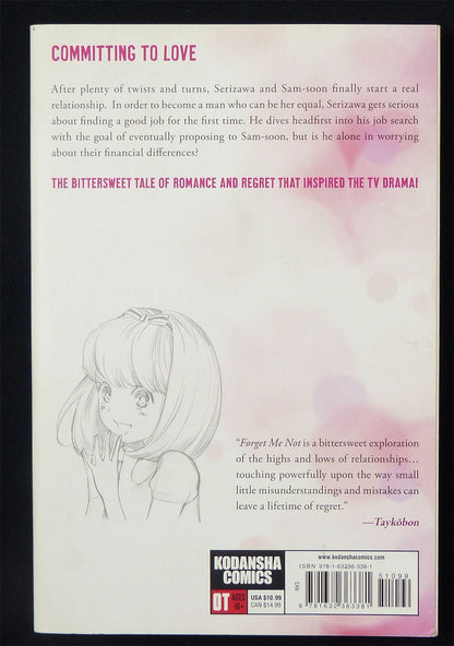 Forget Me Not volume 6 - Kodansha Comic Manga #SY