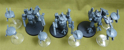 XV8 Crisis Battlesuit Team - Tau Empire - Warhammer 40K #494