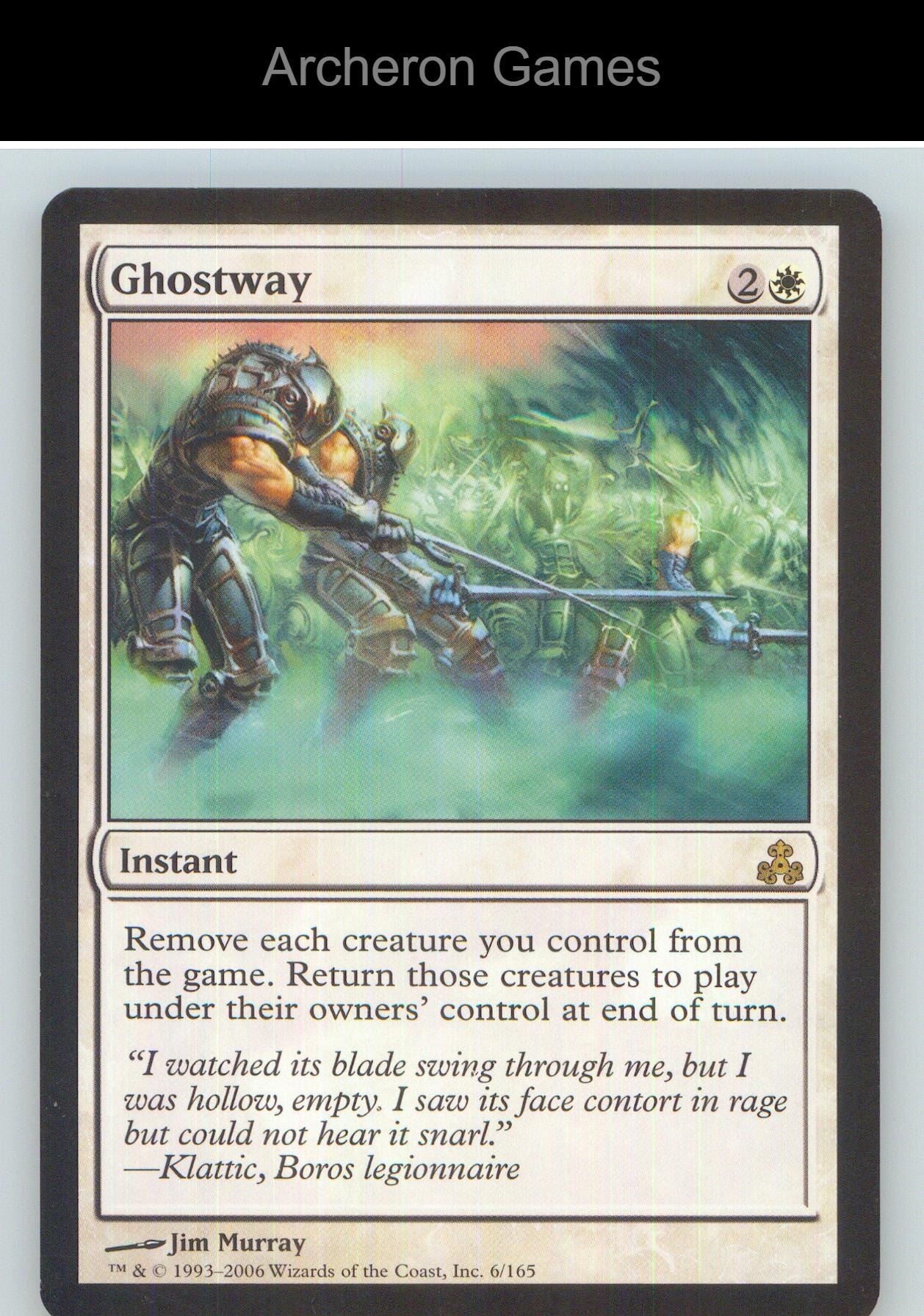 Ghostway PLST 6/165 R MTG Card NM/EX+