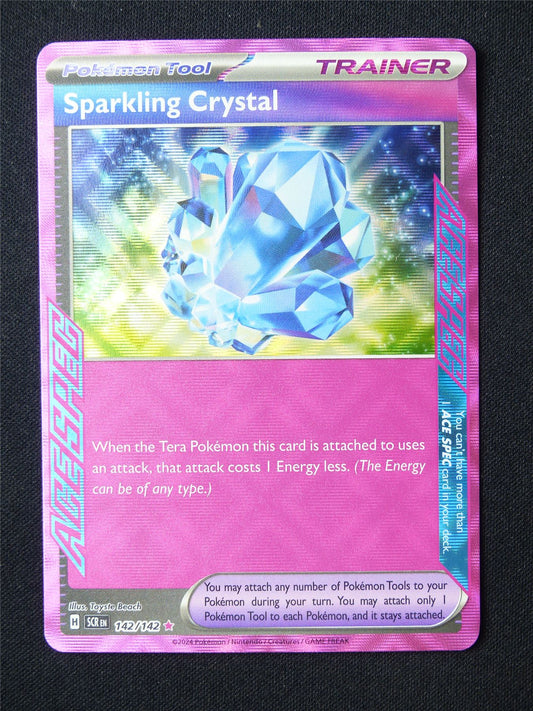 Sparkling Crystal 142/142 Holo Ace Spec - Pokemon Card #637