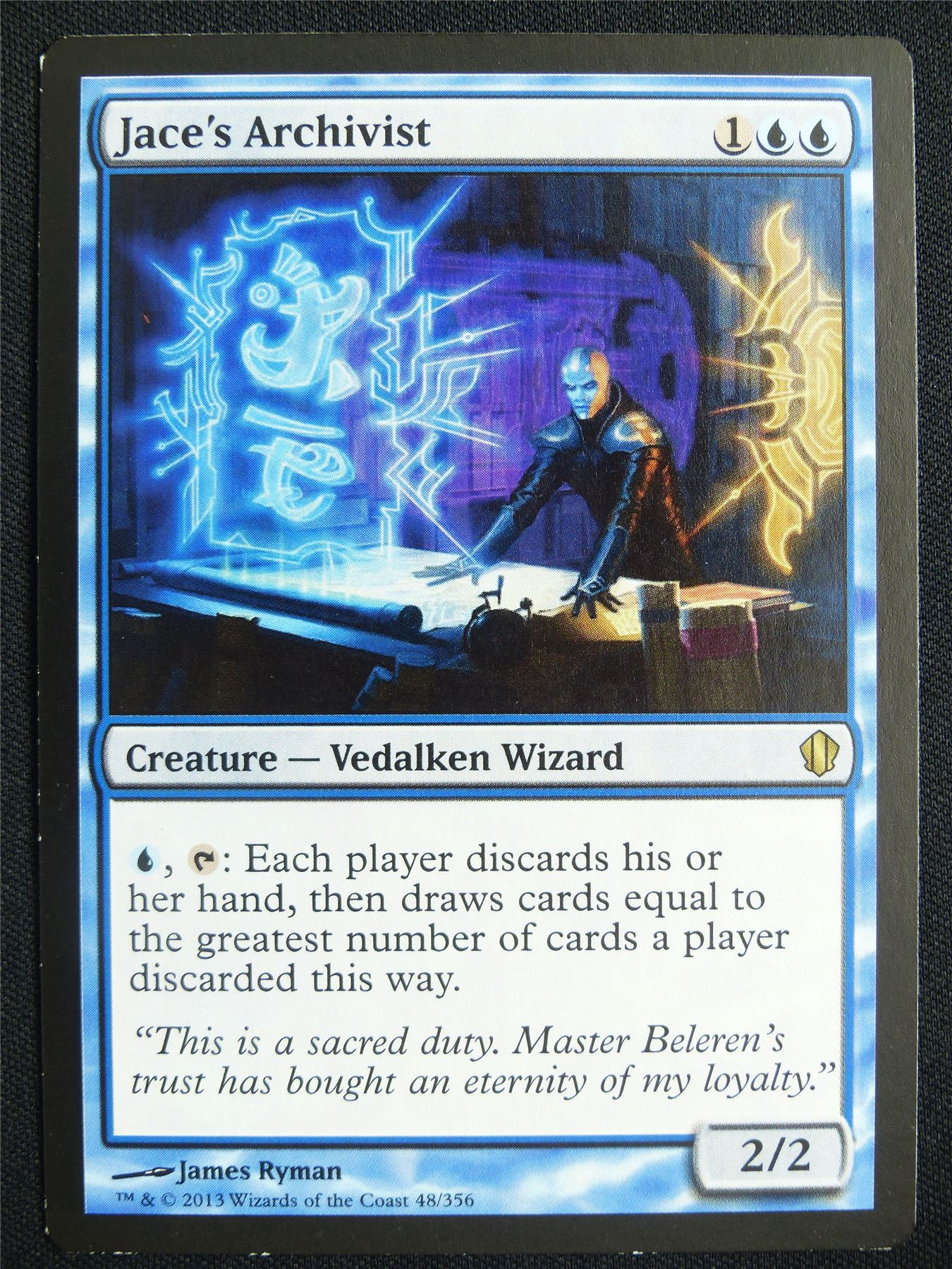 Jace's Archivist - C13 - Mtg Card #20F