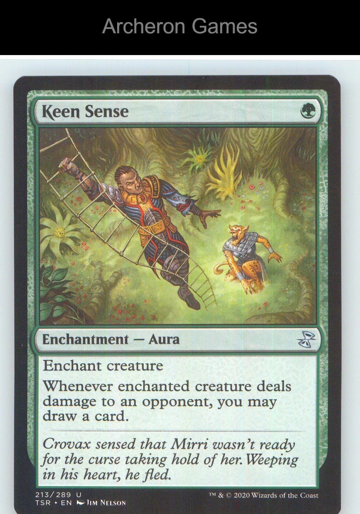 Keen Sense TSR 213 UC MTG Card NM/EX+