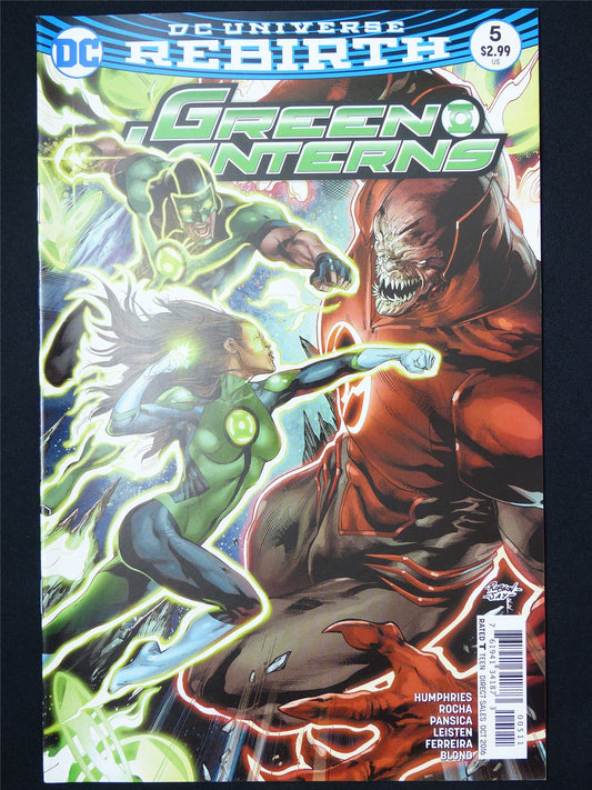 GREEN Lanterns #5 Rebirth - DC Comic #1E3