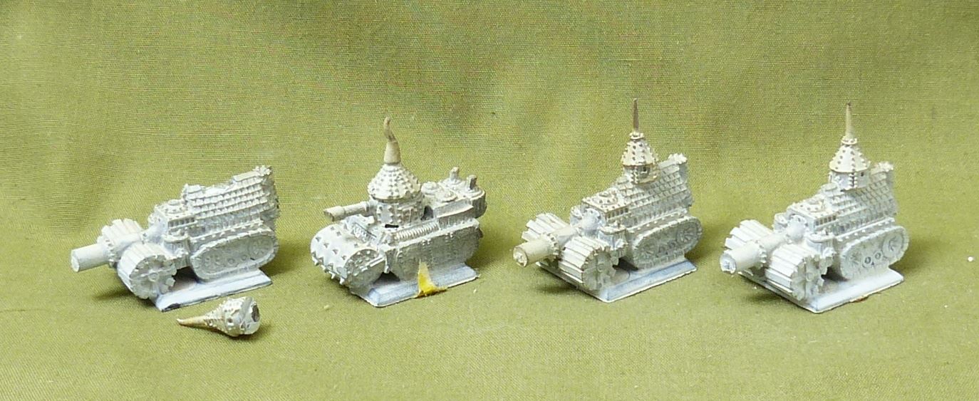 Classic Metal Ork Tanks - Warhammer Epic #4R8