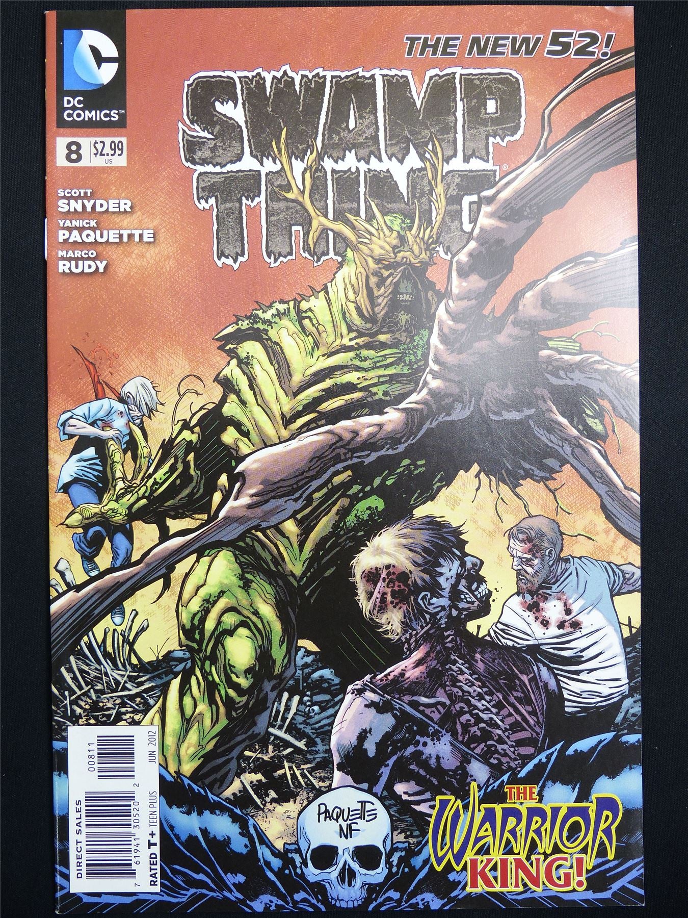SWAMP Thing #8 Cvr A new 52! - DC Comic #3BY