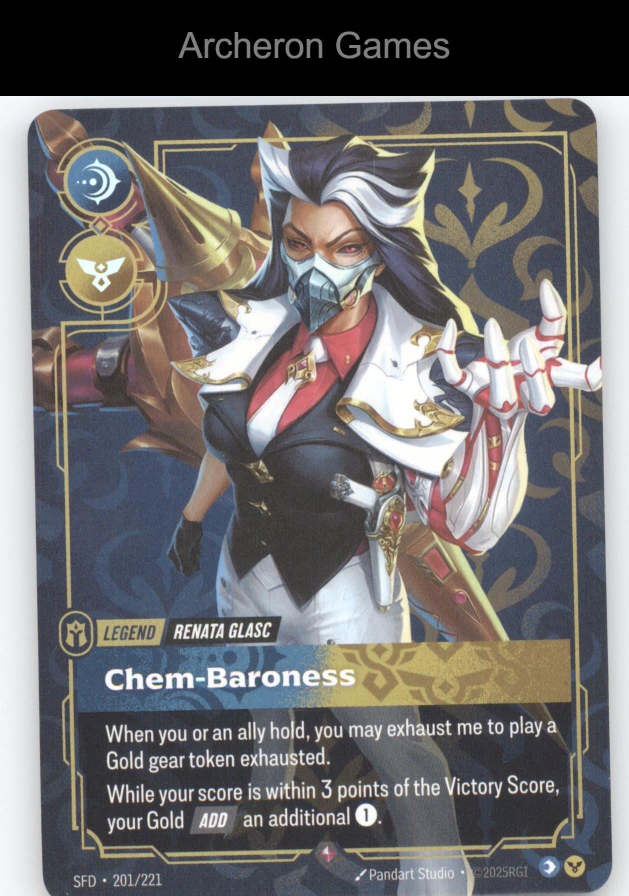 Renata Glasc - Chem-Baroness SFD 201/221 R  Card Spiritforged