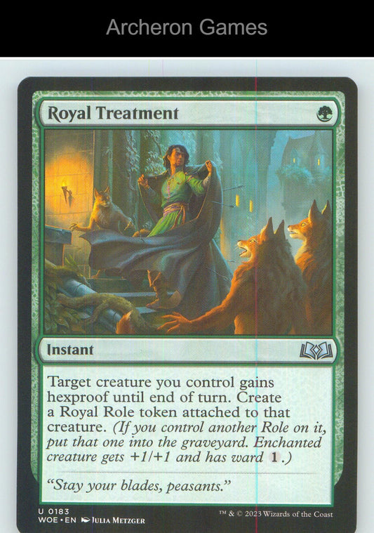 Royal Treatment WOE 183 UC MTG Card NM/EX+