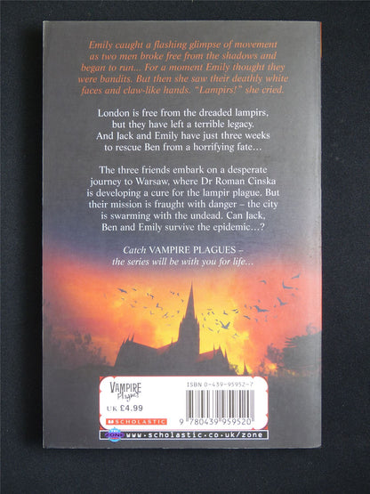 Vampire Plague: Epidemic - Sebstian Book Novel Softback #2LA