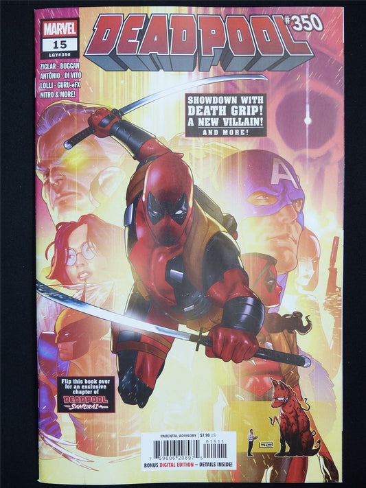 DEADPOOL #350 - Aug 2025 Marvel Comic #1DK