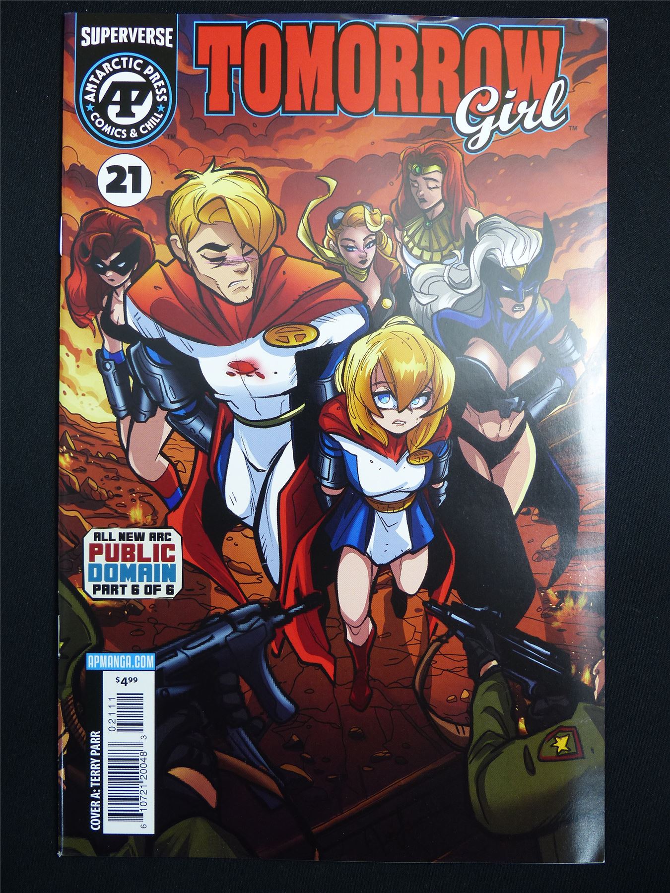 TOMORROW Girl #21 Cvr A - Sep 2026 Antarctic Press Comic #46E