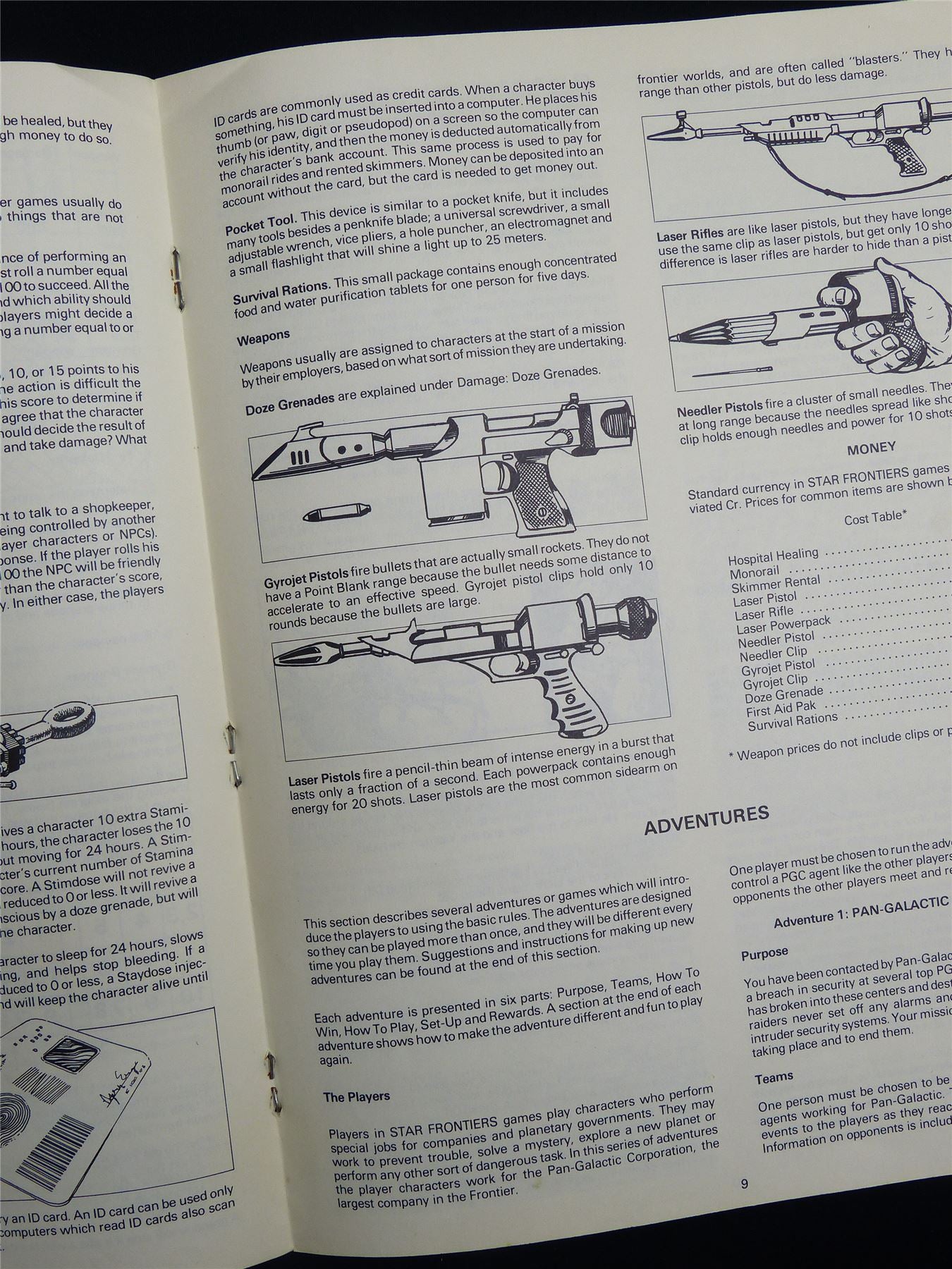Star Frontiers: Alpha Dawn Basic Game Rules - Roleplay Booklet #2S2