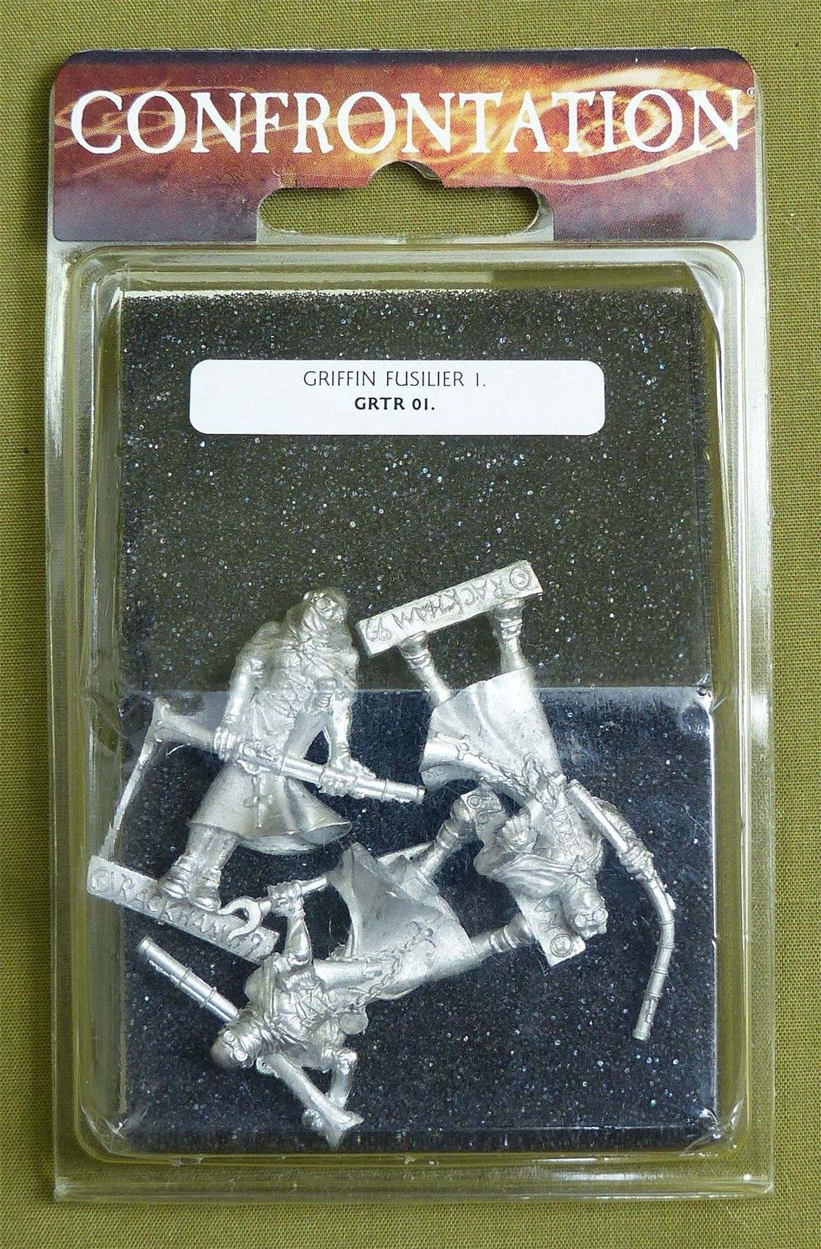 Confrontation: Griffin Fusilier Blister - Rackham Metal Minis OOP #25J