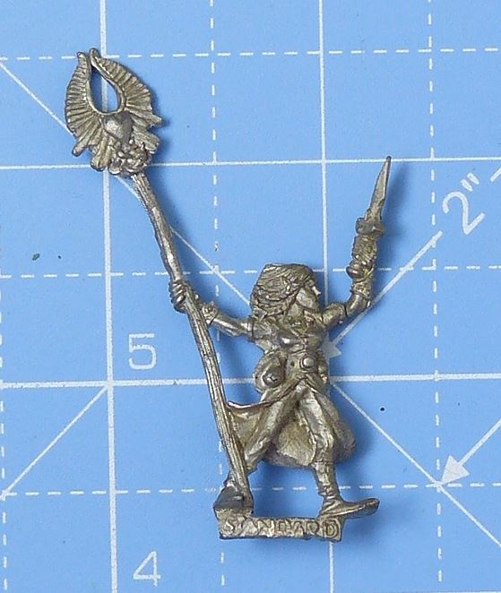 Classic Metal Wood Elf Standard - Warhammer Old World #4LX