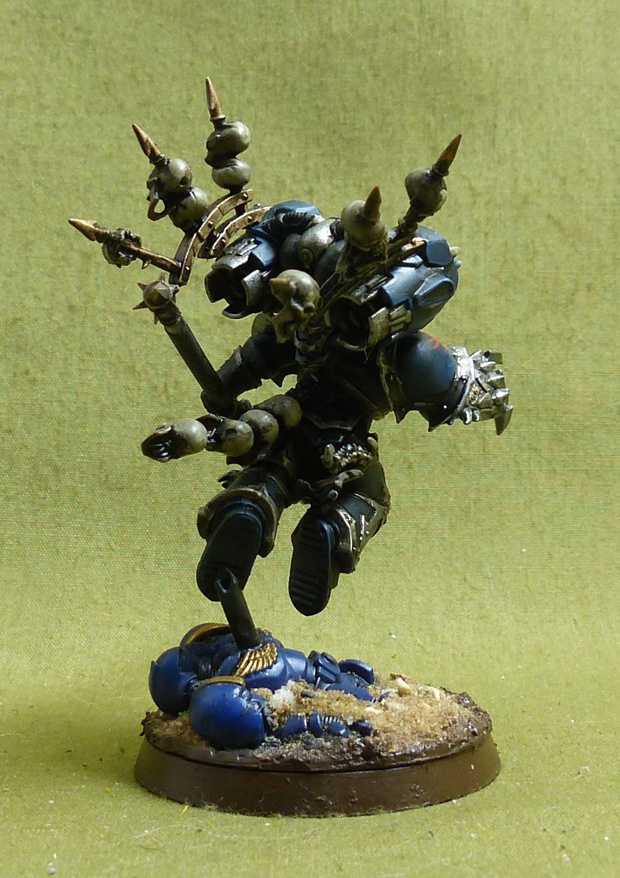 Haarken Worldclaimer Herald of the Apocalypse painted - Night Lords - Warhammer 40K #2NM