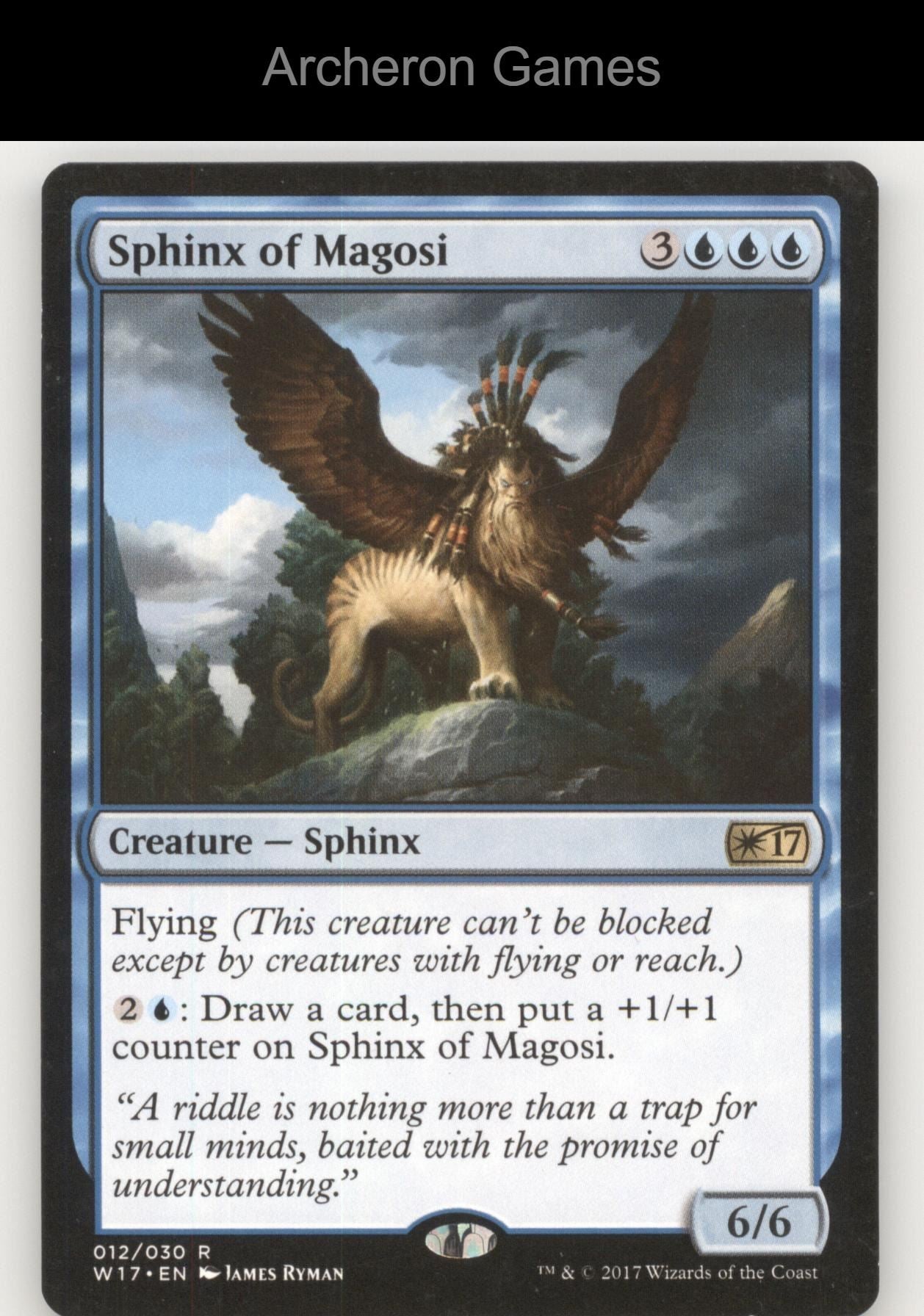 Sphinx of Magosi 6 R MTG Card Welcome Deck 2016