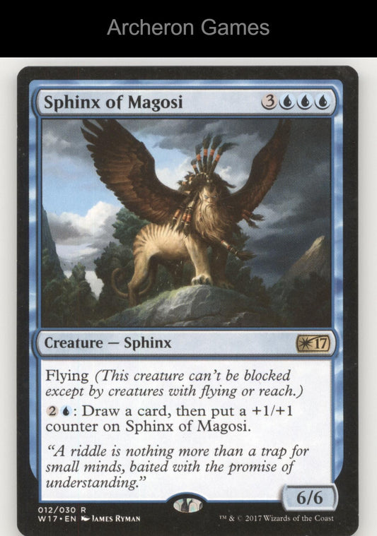 Sphinx of Magosi 6 R MTG Card Welcome Deck 2016