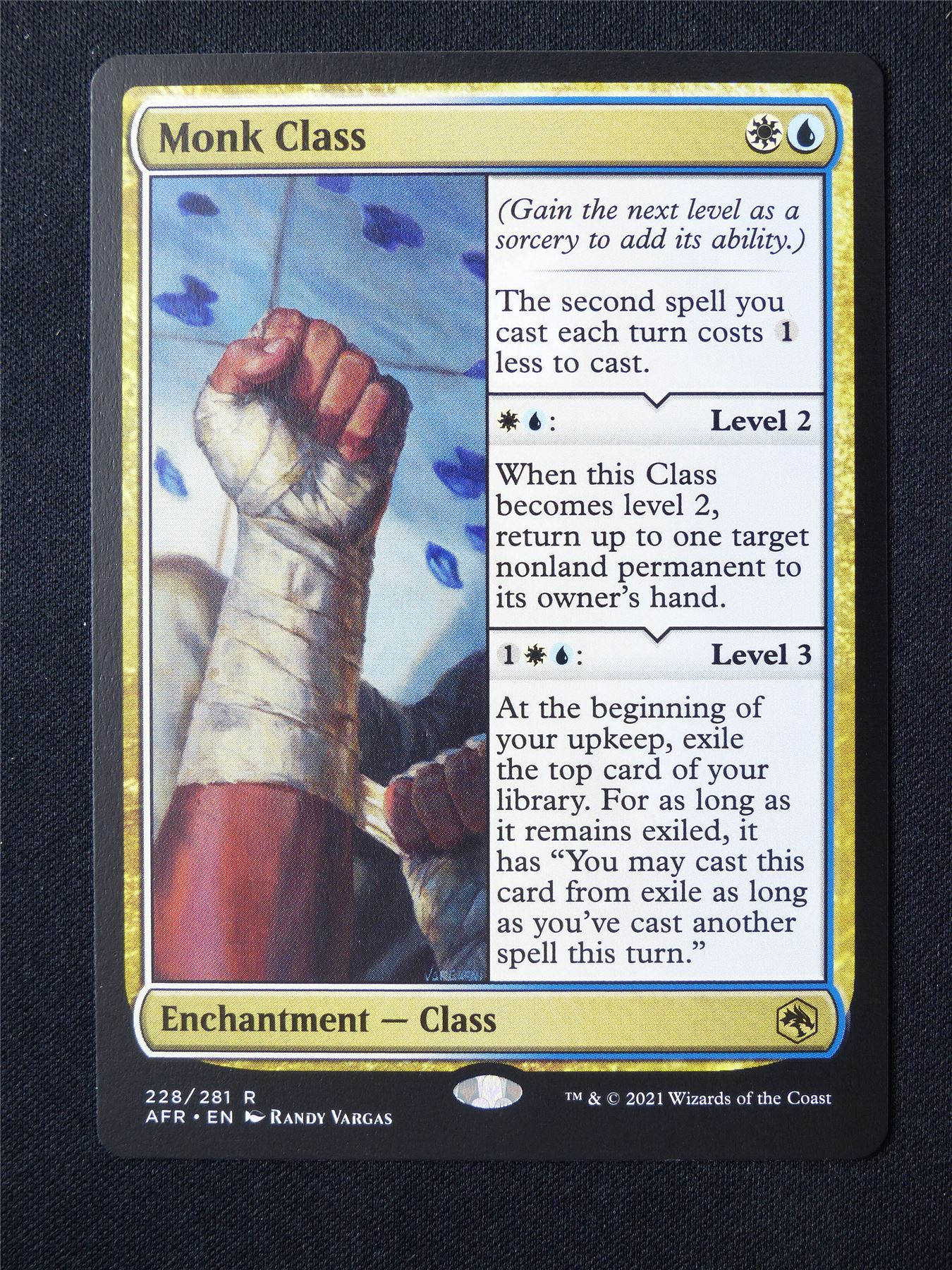 Monk Class - AFR - Mtg Card #5HP