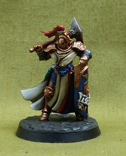 Gwynn Ironsoul painted OOP - Stormcast Eternals - Warhammer 40K #5AD