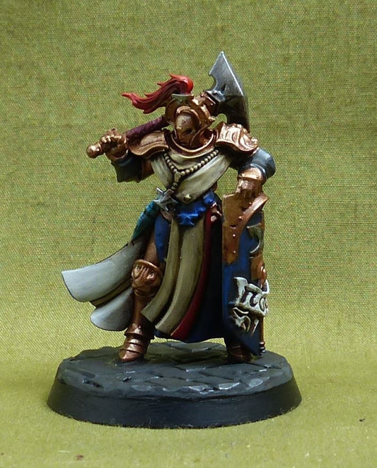 Gwynn Ironsoul painted OOP - Stormcast Eternals - Warhammer 40K #5AD