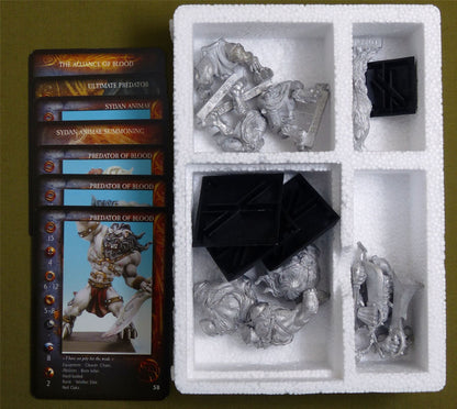 Confrontation Predators of Blood: Les Crocs De la Deesse-Lune - Rackham Metal Minis OOP #25B