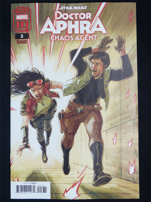 STAR Wars: Doctor Aphra: Chaos Agent #3 Variant - Oct 2025 Marvel Comic #3MZ