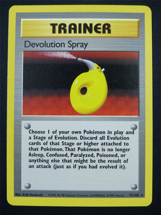 Devolution Spray 72/102 - Pokemon Card #5OB