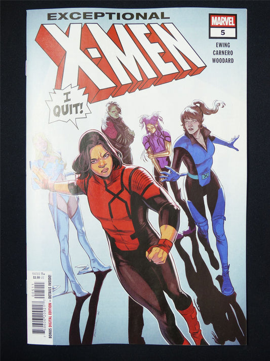 Exceptional X-MEN #5 - B&B Mar 2025 Marvel Comic #7D9