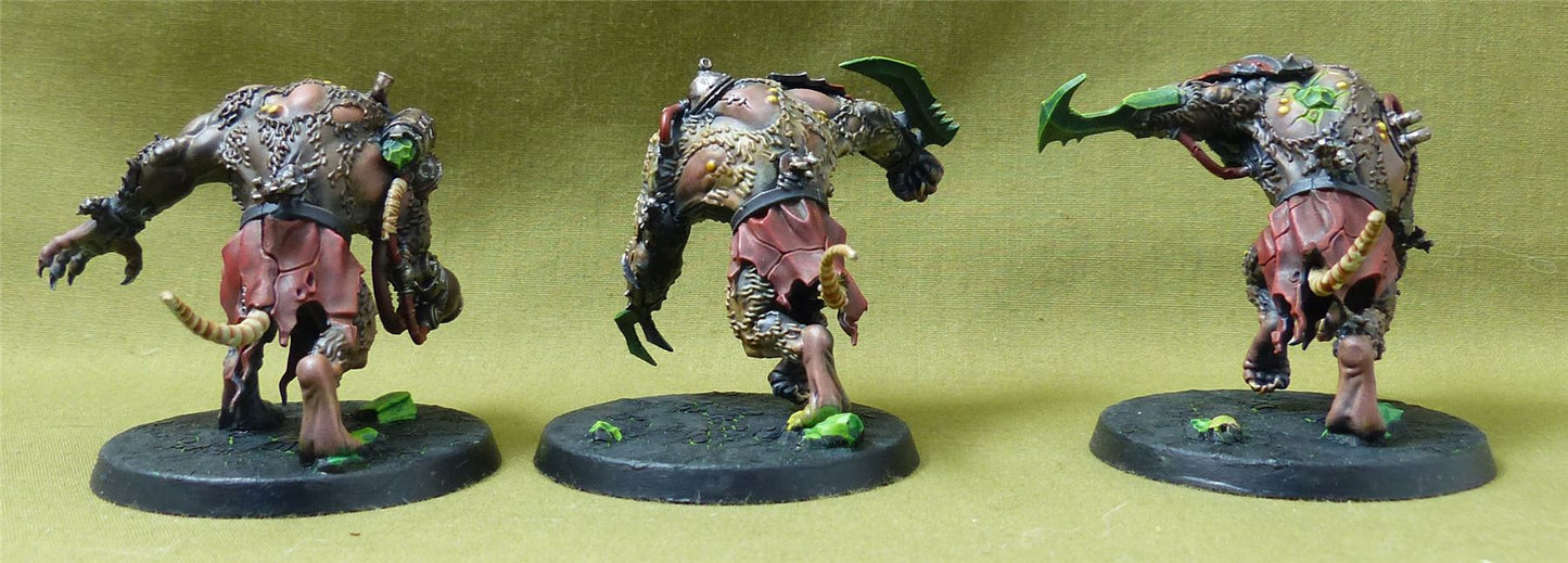 Rat Ogors painted - Skaven - Warhammer AoS #2GR