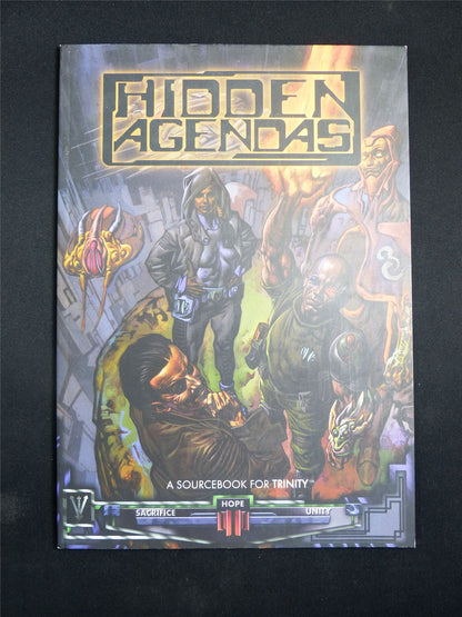 Hidden Agenda: Sourcebook for Trinity Booklet - Roleplay Softback #2UR