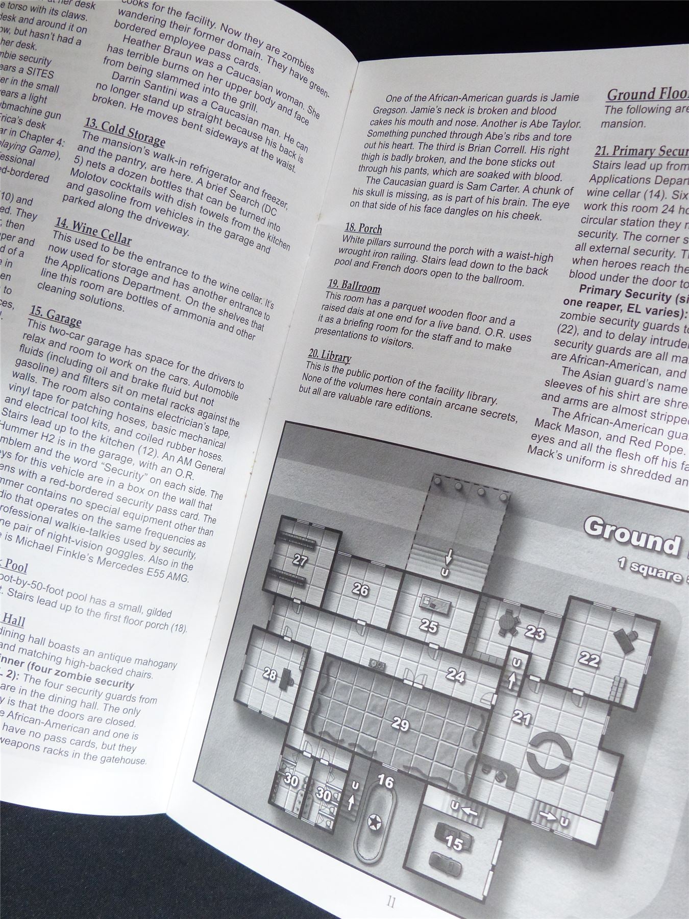 d20 System Modern GM Screen - Roleplay Booklet #1WX