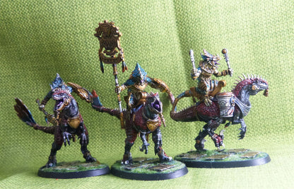 Seraphon - Aggradon Lancers Painted - Warhammer AoS 40k #BB