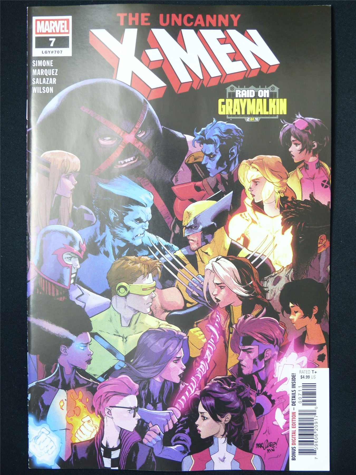 The Uncanny X-MEN #7 - B&B Feb 2025 Marvel Comic #5KL